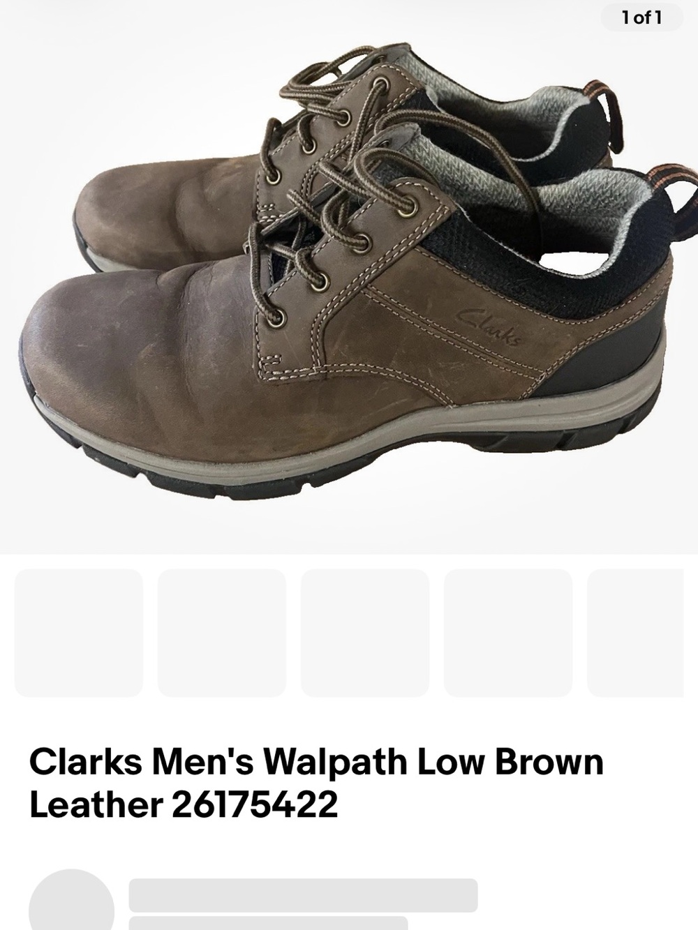 Clarks Brown Leather Chukka Boots for Men